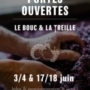 Portes Ouvertes – 3-4 & 17-18 Juin 2023